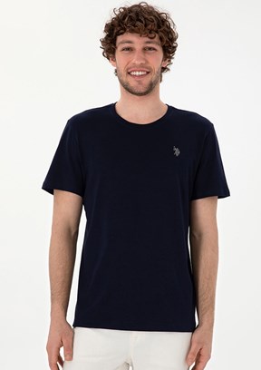 US POLO ASSN Lacivert Erkek Basic T-Shirt