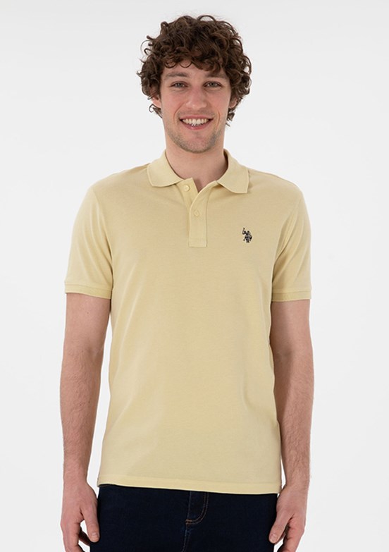 US POLO ASSN Yeşil Erkek Basic T-Shirt