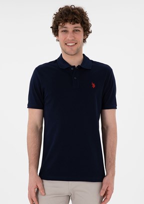 US POLO ASSN Lacivert Erkek Basic T-Shirt