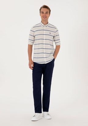 US POLO ASSN Lacivert Erkek Chino Pantolon