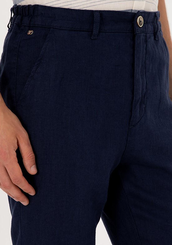 US POLO ASSN Lacivert Erkek Chino Pantolon