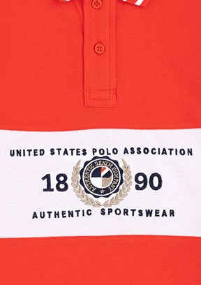 US POLO ASSN Kırmızı Erkek Çocuk Regular T-Shirt