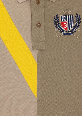 US POLO ASSN Yeşil Erkek Çocuk Regular T-Shirt