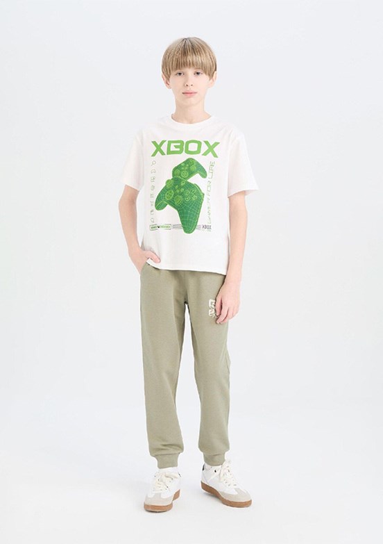 DEFACTO Beyaz Erkek Çocuk Kısa Kol T-Shirt