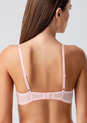NEW BRA - 3384150000 Kadın Pudra Destekli Dantelli Sütyen