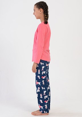 VİENETTA Pembe Kız Çocuk Pijama Takımı