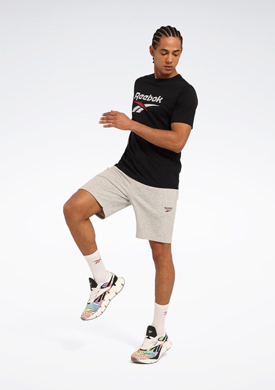 REEBOK New ID Reg Tee Siyah Erkek Kısa Kol T-shirt
