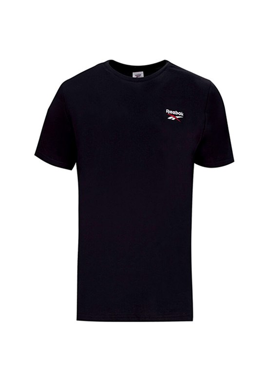 REEBOK 5M NEW ID REG SL TEE Siyah Erkek Kısa Kol  T-Shirt