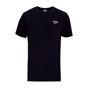 REEBOK 5M NEW ID REG SL TEE Siyah Erkek Kısa Kol  T-Shirt