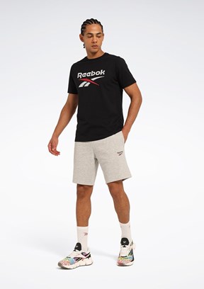 REEBOK New ID Reg Gri Erkek Şort