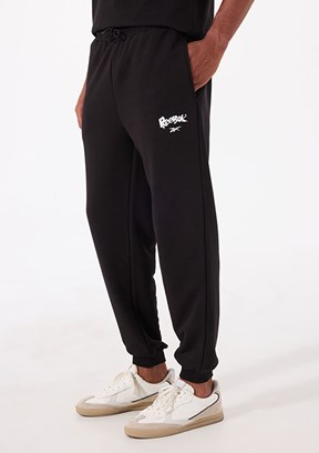 REEBOK NEW ID OVRS GFX JOGGER Siyah Erkek Eşofman Altı
