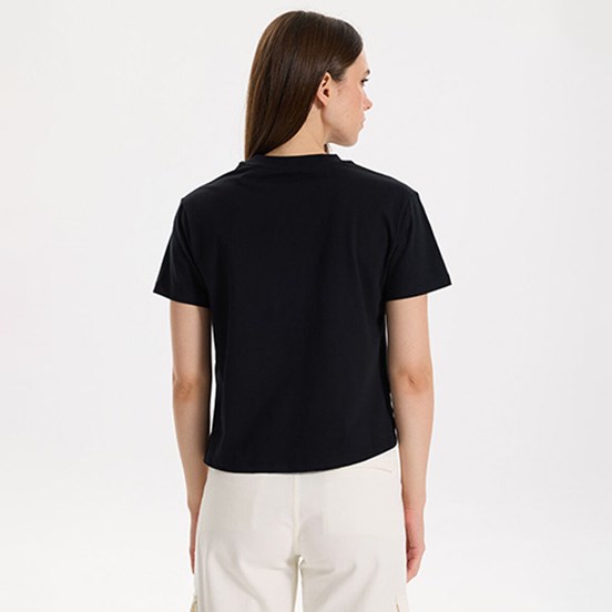 REEBOK 5M NEW ID UNIQ TEE Siyah Kadın T-Shirt