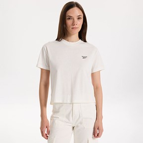 REEBOK 5M NEW ID UNIQ TEE Beyaz Kadın T-Shirt