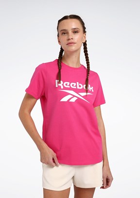 REEBOK New ID Reg Tee Pembe Kadın Kısa Kol T-shirt