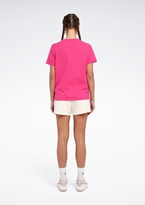 REEBOK New ID Reg Tee Pembe Kadın Kısa Kol T-shirt