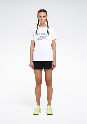 REEBOK New ID Reg Tee Beyaz Kadın Kısa Kol T-shirt