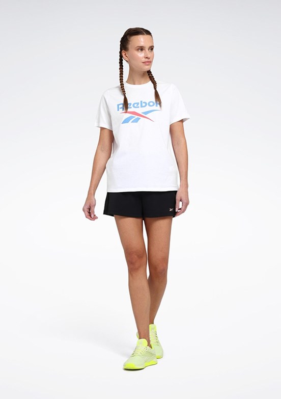 REEBOK New ID Reg Tee Beyaz Kadın Kısa Kol T-shirt