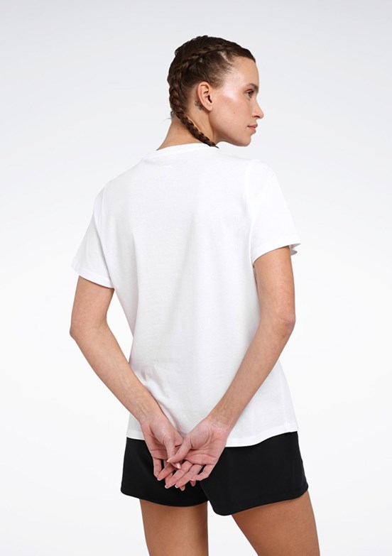REEBOK New ID Reg Tee Beyaz Kadın Kısa Kol T-shirt