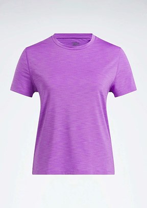 REEBOK 5M RBK-CHILL ATHLETIC TEE Lila Kadın Slim Fit T-Shirt