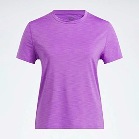 REEBOK 5M RBK-CHILL ATHLETIC TEE Lila Kadın Slim Fit T-Shirt