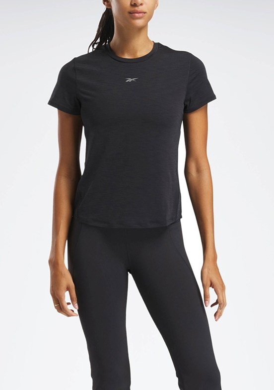 REEBOK Chill Athletic Tee Siyah Kadın Kısa Kol T-shirt