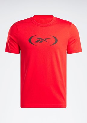 REEBOK Basketball Kırmızı Erkek T-shirt