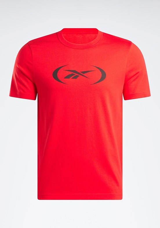REEBOK Basketball Kırmızı Erkek T-shirt