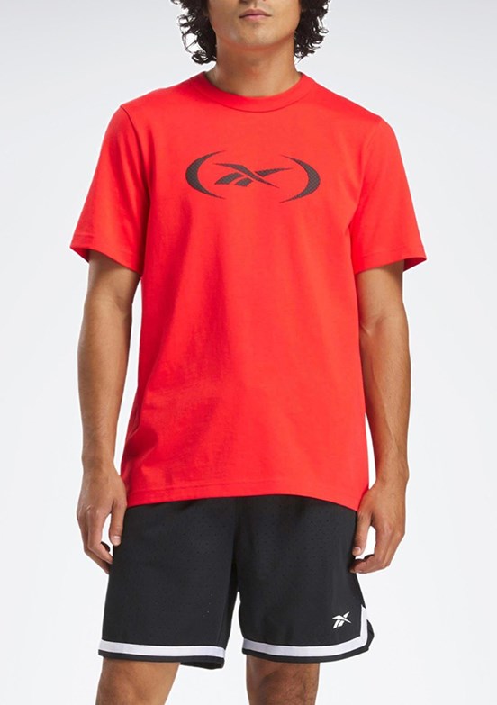 REEBOK Basketball Kırmızı Erkek T-shirt