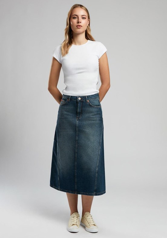 LEE COOPER Nora Denim Kadın Jean Etek