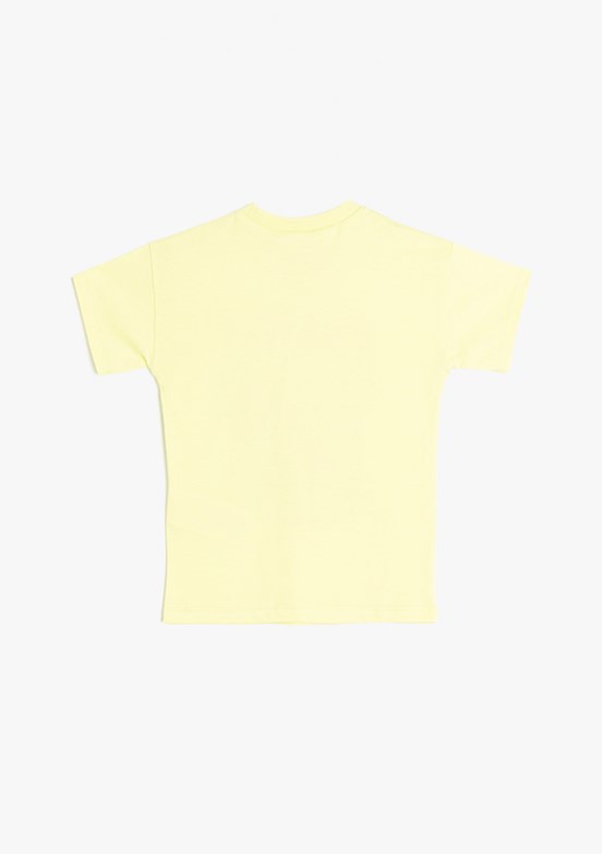 KOTON Yeşil Erkek Bebek Baskılı T-Shirt