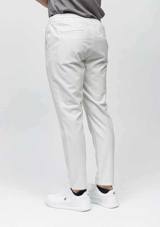 JOHNNY JOE Ekru Erkek Jogger Pantolon