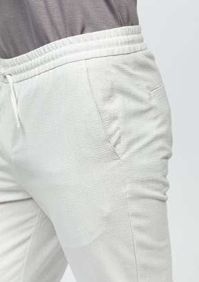 JOHNNY JOE Ekru Erkek Jogger Pantolon