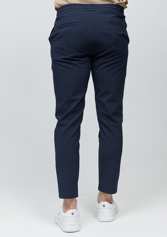 JOHNNY JOE Lacivert Erkek Jogger Pantolon