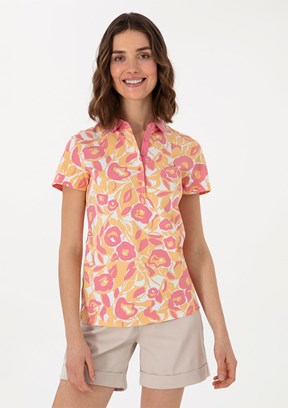 US POLO ASSN Pembe Kadın Slim T-shirt