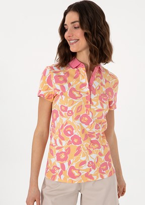 US POLO ASSN Pembe Kadın Slim T-shirt