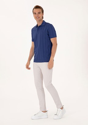 US POLO ASSN Gri Erkek Chino Pantolon