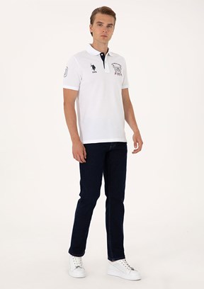 US POLO ASSN Mavi Erkek Straight Jean Pantolon