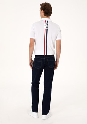 US POLO ASSN Mavi Erkek Straight Jean Pantolon
