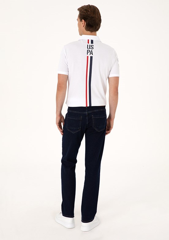 US POLO ASSN Mavi Erkek Straight Jean Pantolon