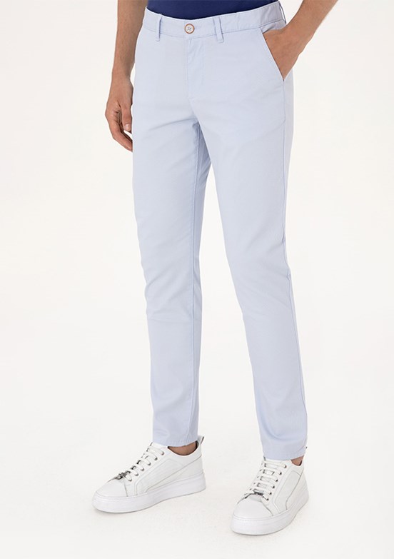 US POLO ASSN Mavi Erkek Chino Pantolon