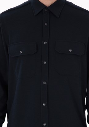 US POLO ASSN Lacivert Erkek Comfort Gömlek