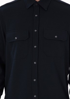 US POLO ASSN Lacivert Erkek Comfort Gömlek