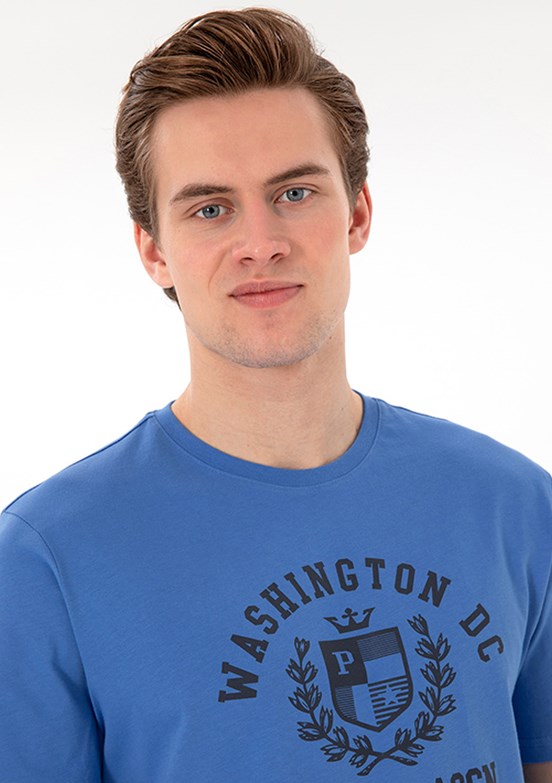 US POLO ASSN - Erkek Lacivert Regular T-Shirt