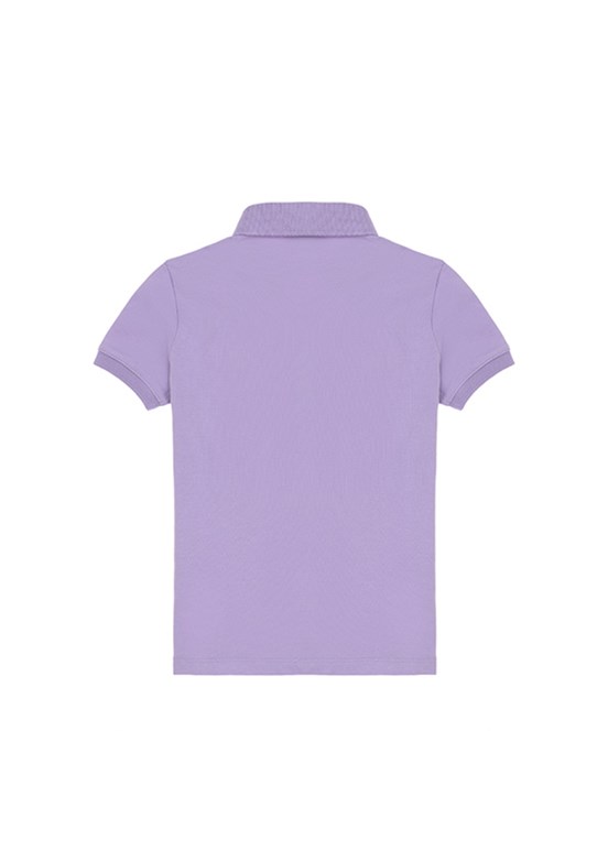 US POLO ASSN Mor Kız Çocuk Slim T-Shirt
