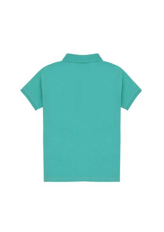 US POLO ASSN Erkek Çocuk Yeşil Basic T-Shirt