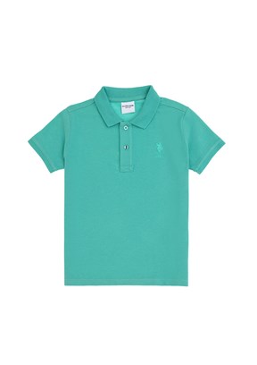 US POLO ASSN Yeşil Erkek Çocuk Regular T-Shirt