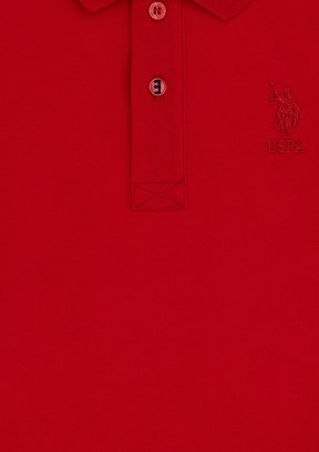 US POLO ASSN Kırmızı Erkek Çocuk Regular T-Shirt