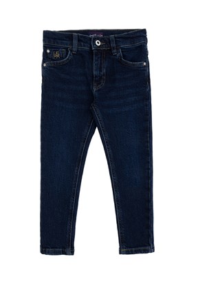 US POLO ASSN Mavi Erkek Çocuk Skinny Jean Pantolon