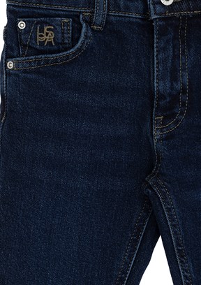 US POLO ASSN Mavi Erkek Çocuk Skinny Jean Pantolon