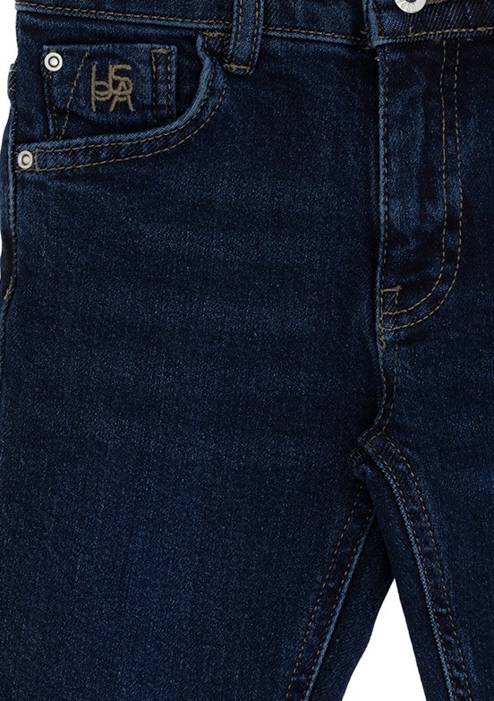 US POLO ASSN Mavi Erkek Çocuk Skinny Jean Pantolon